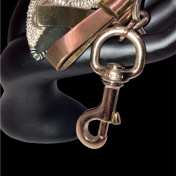 GUCCI Guccioli Charms GG Monogram🐾Chihuahua Key Fob Keychain Charm - Picture 6 of 7